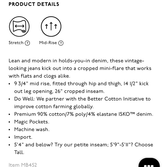 👖Madewell Cali Demi-Boot Jeans in Lockwood Wash - Picture 9 of 9